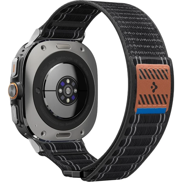 Spigen Fabric Band řemínek (hook-and-loop) Samsung Galaxy Watch Ultra 47mm černý - Řemínky - Obrázek 0de48741b5c2449296a1888ccf55f38e