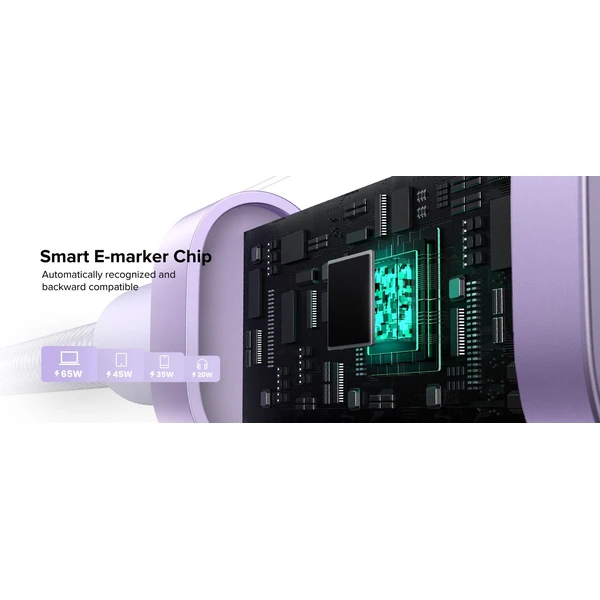 UGREEN Uno USB-C/USB-C napájecí kabel 100W 1m fialový - Kabely a redukce - Obrázek 0df67baab04c42eba6e773a8e62c18d6