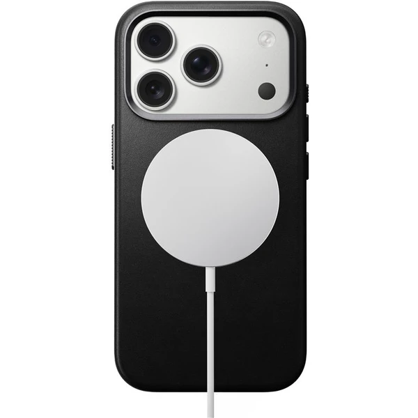 Nomad Traditional Leather Case MagSafe kožený kryt iPhone 17 Pro Black - Pouzdra - Obrázek 0e197ba672f34cedb2bf1979e6534539