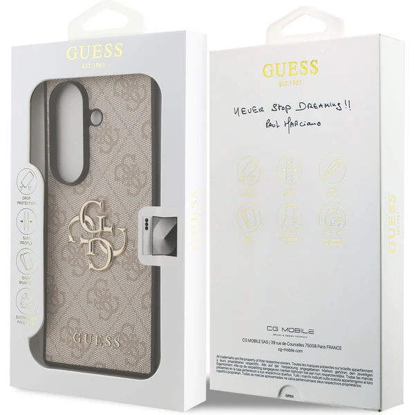 Guess PU 4G Metal Logo kryt Samsung Galaxy Z Fold 7 růžový - Pouzdra - Obrázek 0e2fa19422ef483694e976a4d815422b