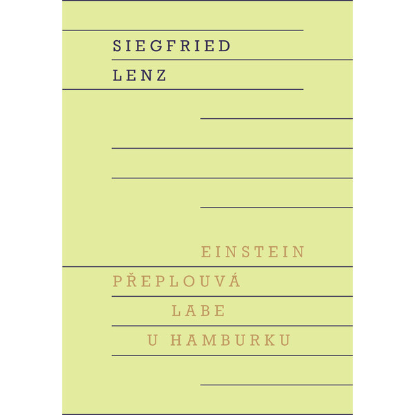 Einstein přeplouvá Labe u Hamburku