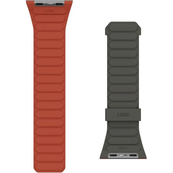 UAG Pathfinder řemínek Apple Watch 49/46/45/44/42mm olivový/oranžový - Řemínky - Obrázek 0e3e17c71ed5479eb2f3cfad4735fbb6