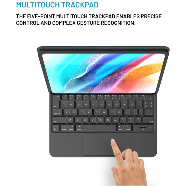 FIXED Typee pouzdro s bezdrátovou klávesnicí iPad Pro 11" (18-22)/iPad Air 11" (20-26), EN, černá - Pouzdra s klávesnicí - Obrázek 0e51c969f00c4fc3a0b0730cf16386de