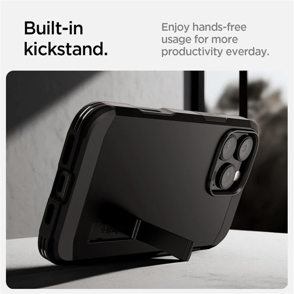 Spigen Tough Armor T MagSafe kryt iPhone 16 Pro černý - Pouzdra - Obrázek 0e5d24d2cbc249ffbc9f72ab8e7825c4