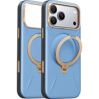 Torras Ostand Q3 VegSkin MagSafe kryt iPhone 18 Pro modrý - Pouzdra