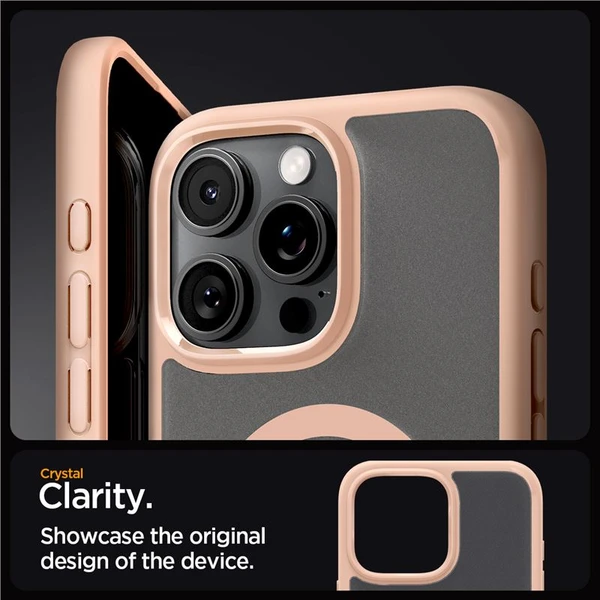 Spigen Ultra Hybrid MagSafe kryt iPhone 16 Pro frost rose titanium - Pouzdra - Obrázek 0e854bfcc0b7476db4cdc35fba7b1df6