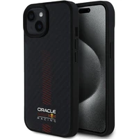 Oracle Red Bull Racing Carbon Powerbar MagSafe kryt iPhone 15 černý - Pouzdra