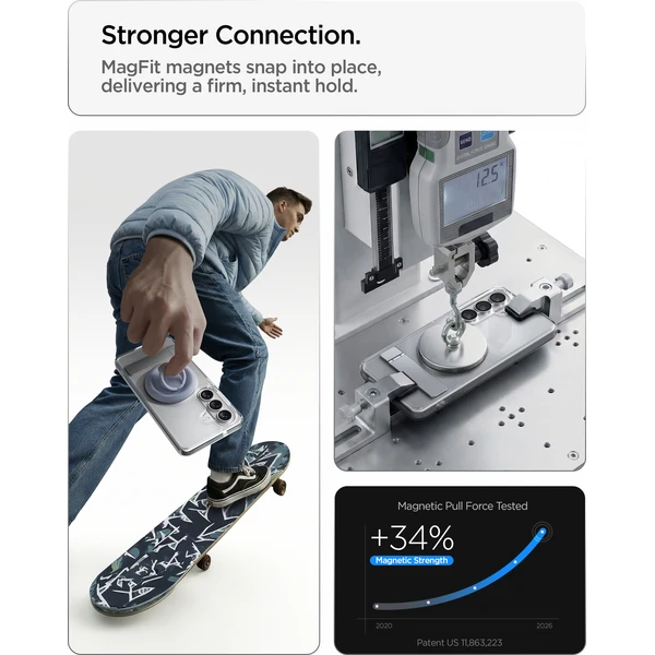 Spigen Ultra Hybrid S MagSafe kryt Samsung Galaxy S26 bílý - Pouzdra - Obrázek 0e94bc6c44ea4bb1933b0a0c492e4bb1