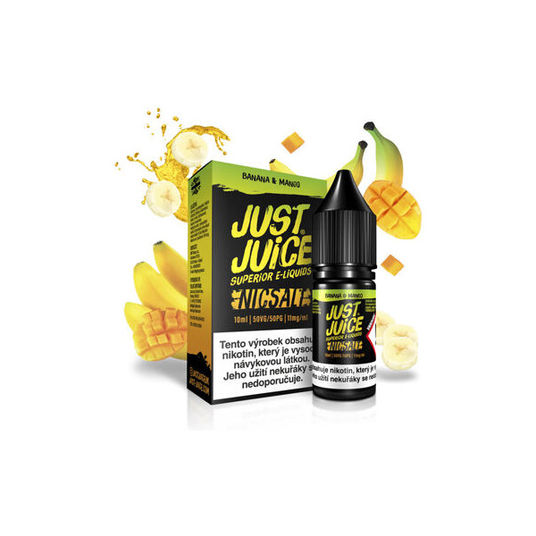 Just Juice Salt Banán & mango 10ml (11mg)