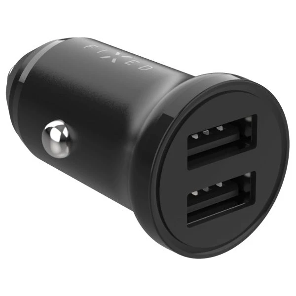 FIXED autonabíječka s 2xUSB výstupem, 15W Smart Rapid Charge černá - Nabíječky - Obrázek 0ef367bf6fa84709a2301c4aeb69a31b