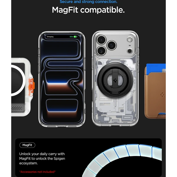 Spigen Ultra Hybrid MagSafe kryt iPhone 18 Pro/17 Pro zero one white - Pouzdra - Obrázek 0f08b9cc7b1e4dce8e802534ded31f76