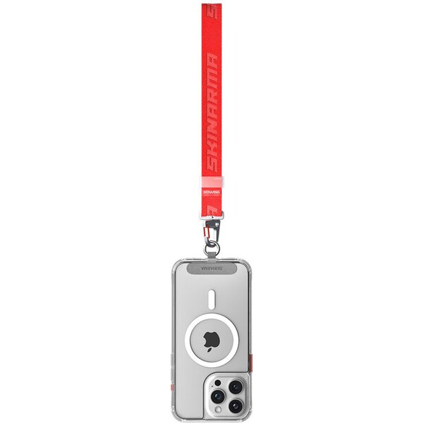 SKINARMA Scout Universal Handstrap poutko na ruku červené