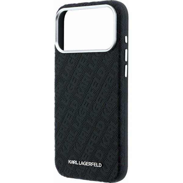 Karl Lagerfeld PU Grained Allover Semi Wrap Magsafe kryt iPhone 18 Pro černý - Pouzdra - Obrázek 0f63916c5ad4434baa7f3a0e755c8bcb