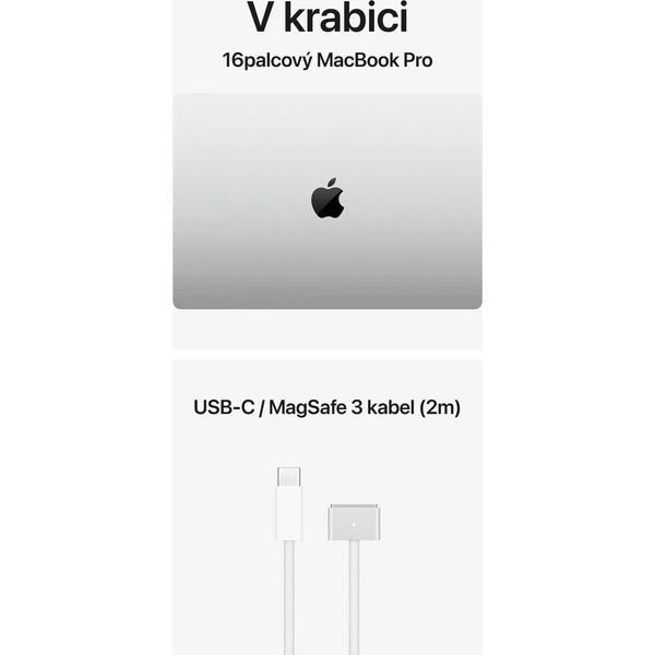 CTO Apple MacBook Pro 16" / NANO / M5 Pro 18xCPU/20xGPU / CZ KLV / Stříbrná / 1TB / 24GB - Notebooky - Obrázek 0f9d33f3abbe4867a97fc9891539e54e