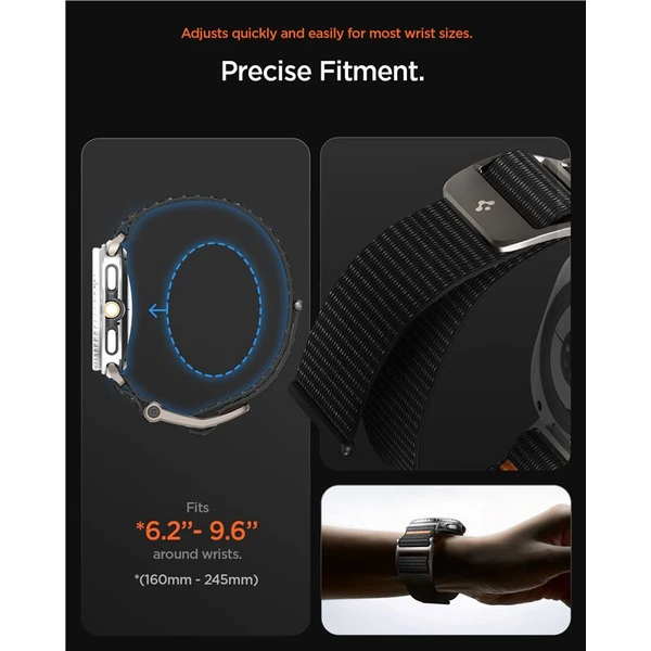 Spigen DuraPro Flex řemínek Samsung Galaxy Watch8 (40/44/46mm) černý - Řemínky - Obrázek 0fa1722a73864e28801ef24d53a828c1