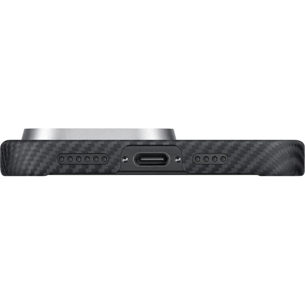 Pitaka Ultra-Slim Case MagSafe kryt iPhone 16 Pro Black/Grey (PitaTap) - Pouzdra - Obrázek 0fa48837d00c4908b3f928c33e5e6bd9