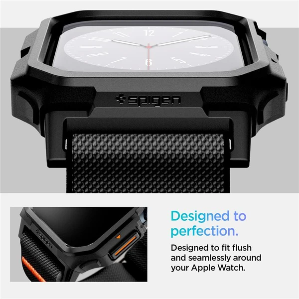 Spigen Lite Fit Pro řemínek s krytem Apple Watch 10/11 (46mm) matně černý - Řemínky - Obrázek 0fa9b763750f4fbbad41becbedd89fb4