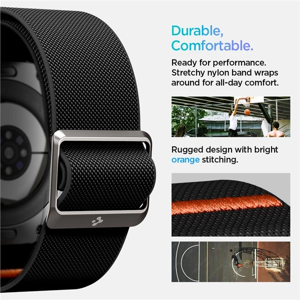Spigen Lite Fit řemínek Samsung Galaxy Watch Ultra černý - Řemínky - Obrázek 0fcf32bc70c94bbda466dda810ed51c6