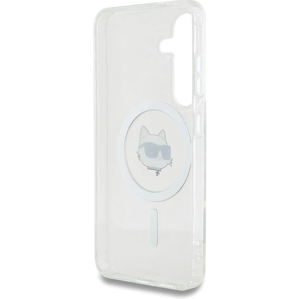 Karl Lagerfeld IML Choupette Head MagSafe kryt Samsung Galaxy S25 čirý - Pouzdra - Obrázek 0fe0251400524cb8b3851e67bb9d47b5