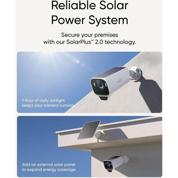 Anker eufyCam S3 Pro 2 ks + HomeBase 3 bílá - IP kamery - Obrázek 101754e63feb43f5a1e44b259e13cfb4