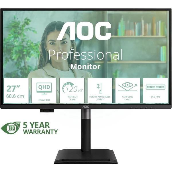 AOC Q27P4U 27" Černá