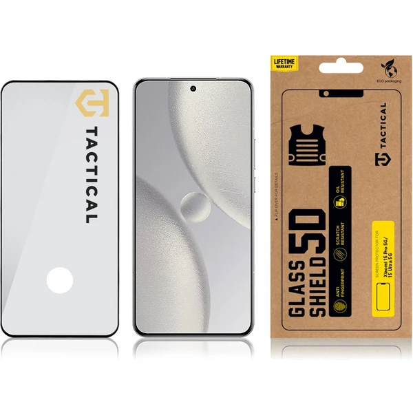 Tactical Glass Shield 5D sklo pro Xiaomi 15 Pro 5G/15 Ultra 5G černé - Ochranné folie a skla - Obrázek 101a89f62aba457dbc8451c1213d20fa