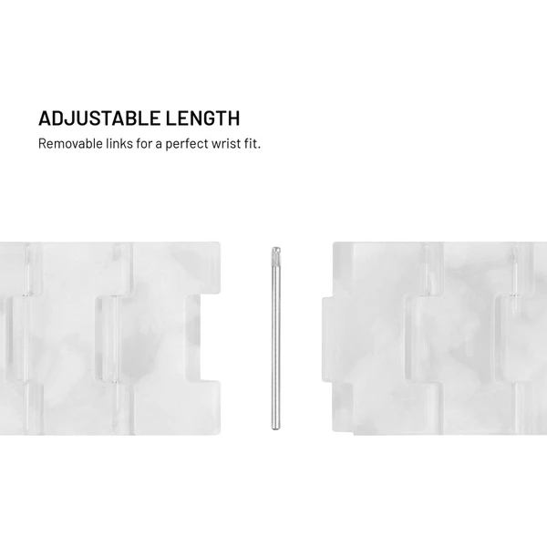 FIXED Resin Strap řemínek s Quick Release 18mm bílý - Řemínky - Obrázek 10381504d6aa49e6a95eb1fe1d29bec9