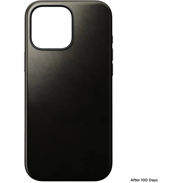 Nomad Modern Leather Case MagSafe kryt iPhone 16 Pro Max zelený chromovaný - Pouzdra - Obrázek 105c73f221d6461284bb6d12c425b5b0