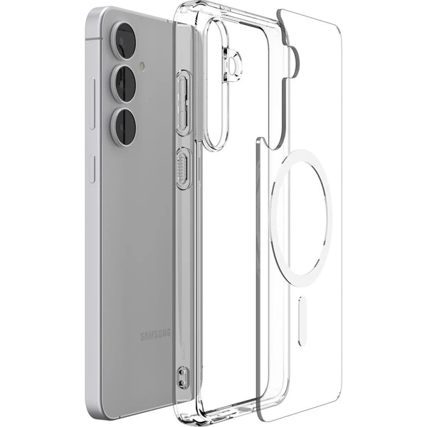 Spigen Ultra Hybrid MagSafe kryt Samsung Galaxy S25 FE čirý/bílý - Pouzdra - Obrázek 10615f941c2d48fbbb292e3cbd11d5c7