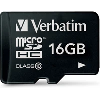 VERBATIM MicroSDHC karta 16GB - Paměťové karty
