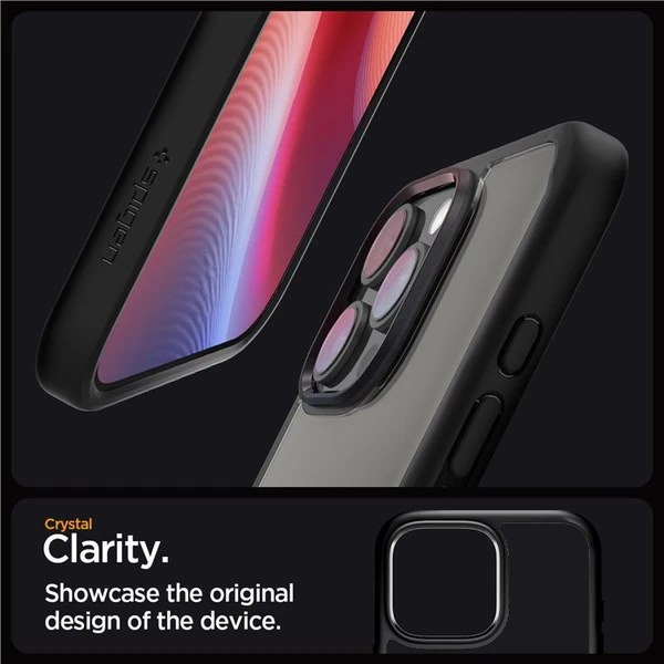 Spigen Ultra Hybrid kryt iPhone 16 Pro Max matte black - Pouzdra - Obrázek 108452d777ab4248bd7e2e5d532553f4
