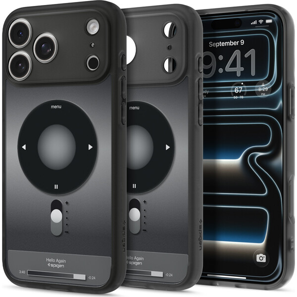 Spigen Ultra Hybrid MagSafe kryt iPhone 18 Pro Max/17 Pro Max classic black