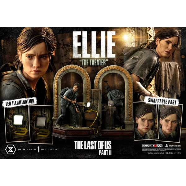 Socha Prime 1 Studio The Last of Us: Part II - Ellie 1/4 "The Theater" Bonus Version 58 cm - Sochy a sošky - Obrázek 1098000601
