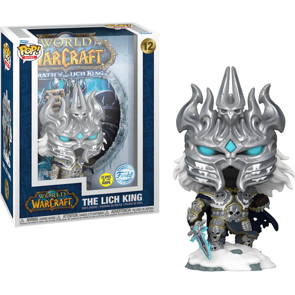 Funko POP! #12 Game Cover: World of Warcraft - The Lich King (Glow)