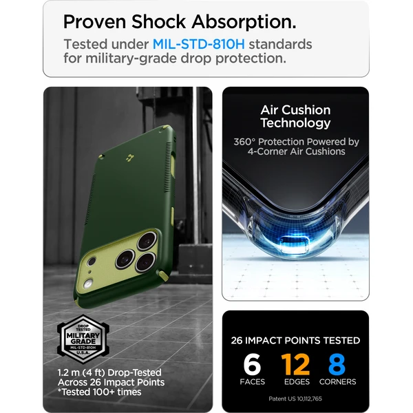 Spigen Nano Pop Hybrid MagSafe kryt iPhone 18 Pro Max/17 Pro Max avo green - Pouzdra - Obrázek 10b046f6c821460993e575a9c0025681