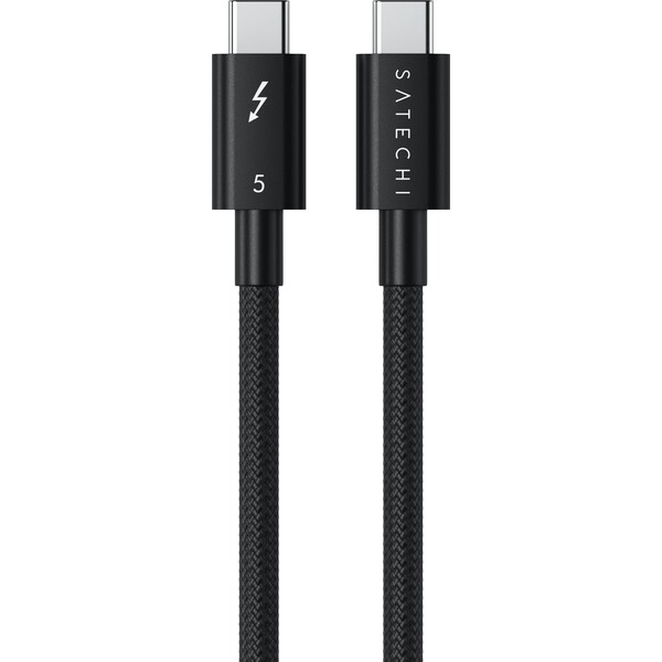 Satechi Thunderbolt 5 Pro pletený kabel (PD 240W,80Gpbs,8K Video) 1m vesmírně černý - Kabely a redukce - Obrázek 10bf1bd6a14c443892f7d601333ba5b8