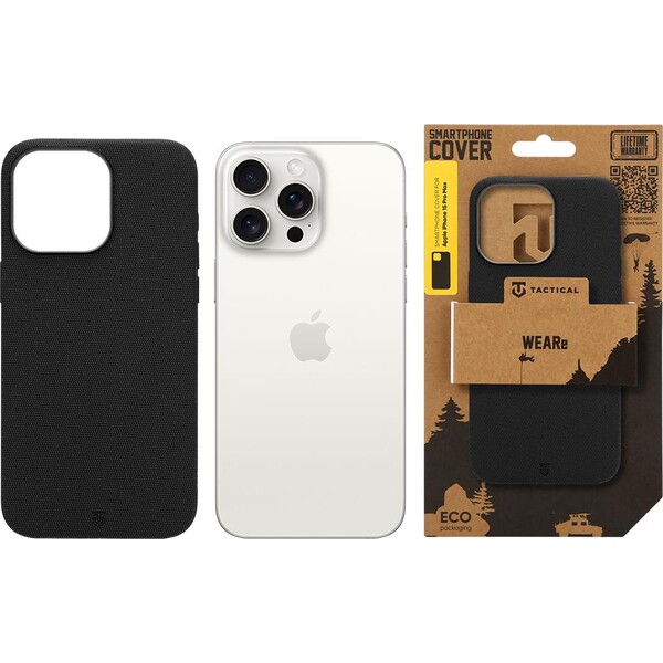 Tactical MagForce WEARe MagSafe kryt Apple iPhone 15 Pro Max Black - Pouzdra - Obrázek 10c3cf31df944675b53bcf114ed22921