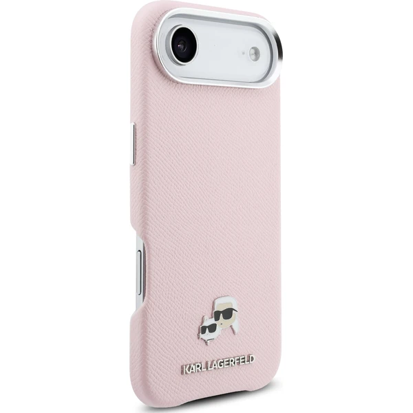 Karl Lagerfeld PU Karl and Choupette Heads Pins MagSafe kryt iPhone Air růžový - Pouzdra - Obrázek 1112bcba4a9848c0b6c462eda4064b05