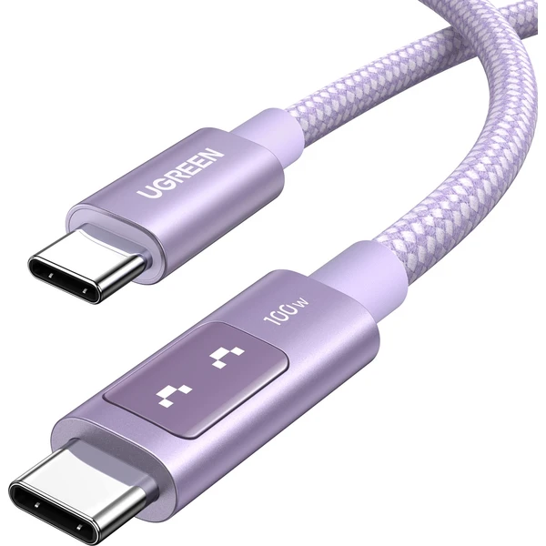 UGREEN Uno USB-C/USB-C napájecí kabel 100W 1m fialový - Kabely a redukce - Obrázek 11211e72aaba487faeb48dd4853fba5b