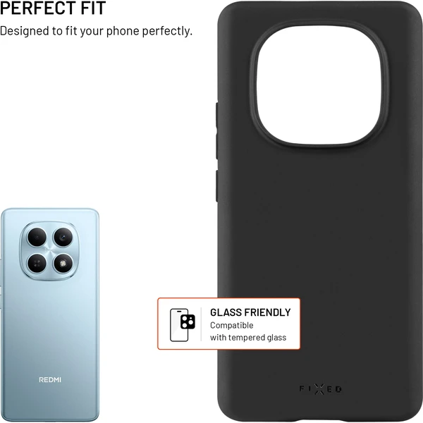 FIXED Story silikonový kryt Xiaomi Redmi Note 15 4G/5G/POCO M8 5G černý - Pouzdra - Obrázek 11338380830241e1b8f52b5047ef59fd