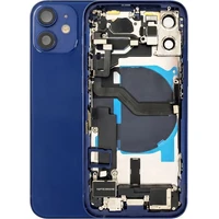 Náhradní housing pro iPhone 12 mini modrý - Náhradní housingy