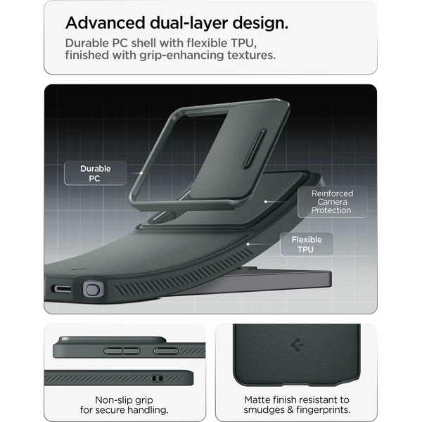 Spigen Optik Armor kryt Samsung Galaxy S26 Ultra zelený - Pouzdra - Obrázek 114f2bb08b8240f29abe1fa1d1c17121