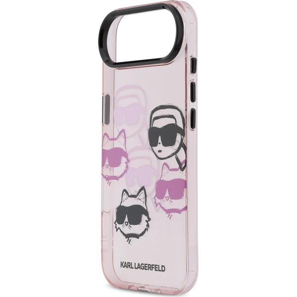 Karl Lagerfeld IML Multi K&CH Heads Zadní Kryt pro iPhone Air růžový - Pouzdra - Obrázek 1151934fac8d4175abfce3b7fb398cb8