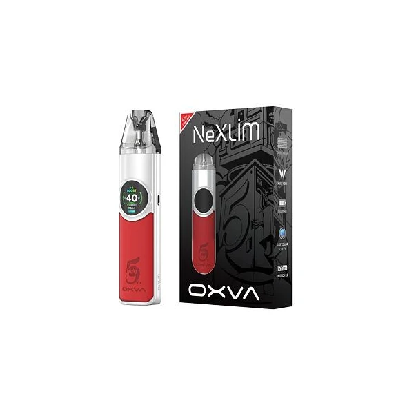OXVA NeXLIM Pod Kit (Glory Red) - Elektronické cigarety - Obrázek 1165e1704d304d8bab239748485a3cfc