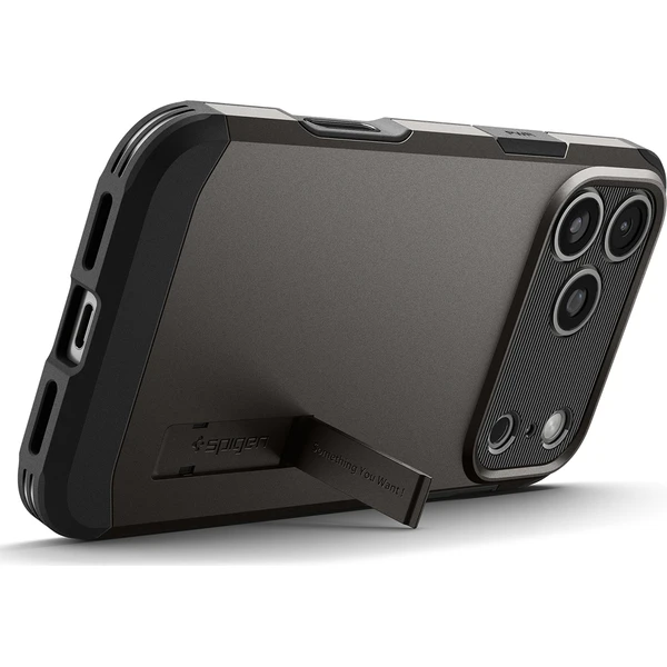 Spigen Tough Armor T MagSafe kryt iPhone 18 Pro Max/17 Pro Max gunmetal - Pouzdra - Obrázek 1169f771bdfc4735b5c795c11426d3fc