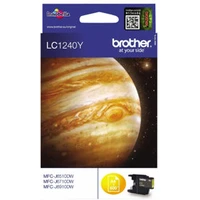 Brother LC1240Y inkoust žlutý - Tonery