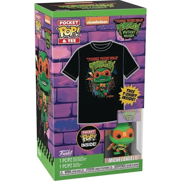 Funko Pocket POP! & Tee: TMNT- Michelangelo S (dětské) - Dárkové sety - Obrázek 1182cfa9007f44649103307ae684af9e