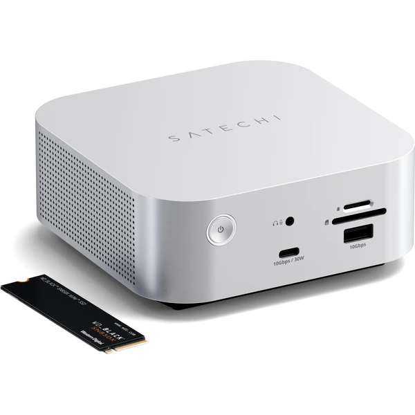 Satechi Thunderbolt 5 CubeDock with SSD Enclosure dokovací stanice (140W) stříbrná - Dokovací stanice - Obrázek 11a74667000f416cbe53ca9235799723