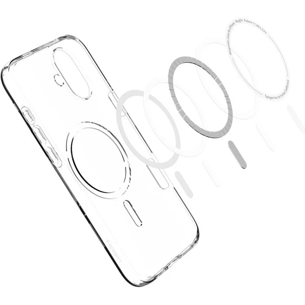 Spigen Liquid Crystal MagSafe kryt iPhone 16 crystal clear - Pouzdra - Obrázek 11d26b78ac7345daba89ed22abf97481