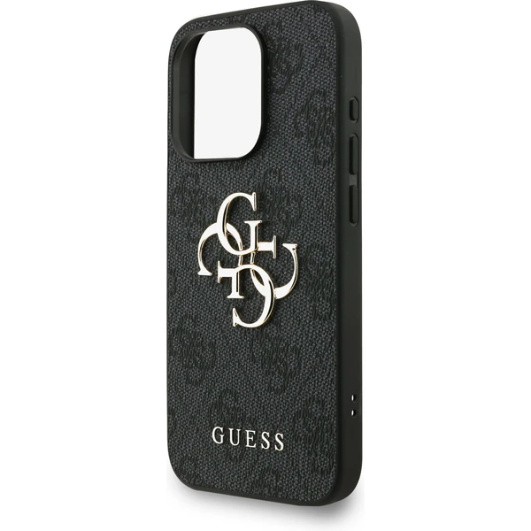 Guess PU 4G Metal Logo Strap kryt iPhone 15 Pro Max černý - Pouzdra - Obrázek 11d32eec2d4740daae4315ca1995296c